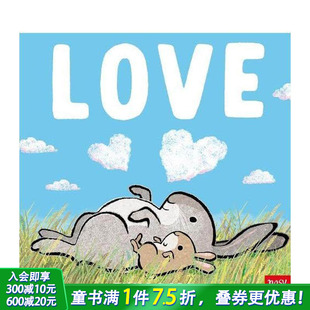 Animal 进口童书 艾玛·多德动物系列 英文儿童插画故事绘本 Love Series Dodd Emma 爱 预售