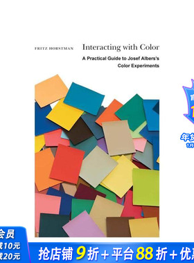 【现货】色彩互动：约瑟夫·阿尔伯斯色彩实验实用指南 Interacting with Color 原版英文艺术画册画集 正版进口书