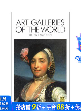 【预售】世界艺术画廊 Art Galleries of the World 原版英文旅行 正版进口书