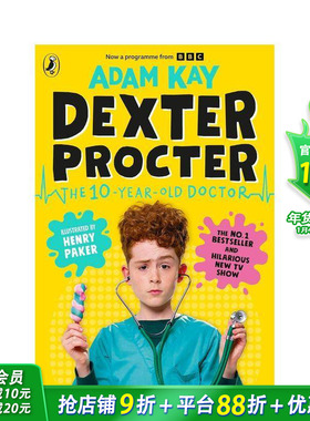 【预售】十岁儿科医生德克斯特 亚当·凯Adam Kay爆笑新作(BBC剧照封面版)Dexter Procter英文小说故事 英语拓展阅读进口书