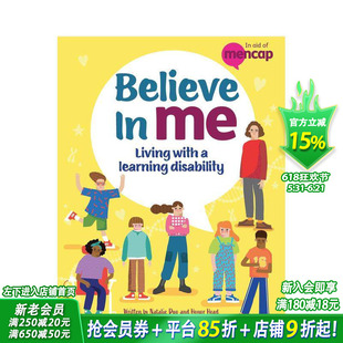 【现货】相信我：与学习障碍共存 Believe in Me 英文儿童插画科普绘本 进口童书