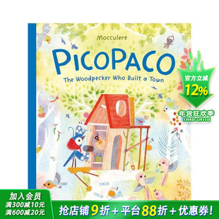 【现货】啄木鸟皮科帕科 Picopaco 英文儿童插画故事绘本 进口童书