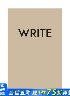 【现货】Write速写本 牛皮纸封面 Medium Kraft 文创赠礼送人 Chartwell Books