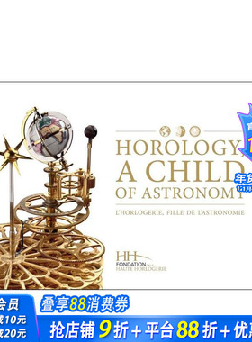 【预售】钟表学：天文学的产物 Horology， a Child of Astronomy 原版英文珠宝首饰 正版进口书