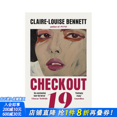 【预售】19号收银台 Checkout 19 原版英文文学小说 正版进口书