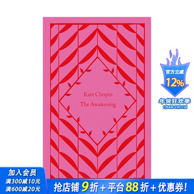 【预售】英文原版 【小布纹经典夏季系列】觉醒 Little Clothbound Classics-Summer:The Awakening 世界文学 正版进口书 善优图书