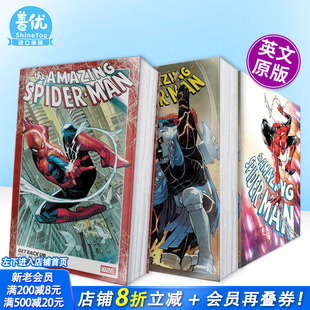 【现货多册选拍】超凡蜘蛛侠 卷1-4：重新站起/穿越地狱之门/坚毅之心 Amazing Spider-Man  Get Back Up 原版英文漫画 正版进口书