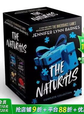 【现货】自然人 小说盒装集 The Naturals Complete Box Set 12岁+英文故事小说 英语拓展阅读进口书