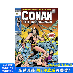 The Original Comics 综合卷1 the 进口书 英文漫画书 正版 原始漫画 Conan Barbarian Vol. Omnibus 原版 野蛮人柯南 现货