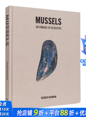 【现货】贻贝 荷兰米其林星*名厨Sergio Herman Mussels 原版英文餐饮生活美食 正版进口图书
