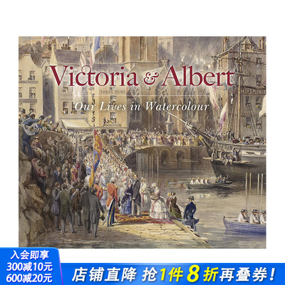 【预售】我们在水彩画中的生活 【V&A】Our Lives in Watercolour 原版英文艺术画册画集 正版进口书籍 善优图书