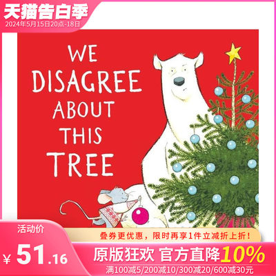 【预售】我们对这棵树的看法有分歧 泰晤士报2022优秀童书 We Disagree About This Tree 英文儿童插画故事绘本 进口童书