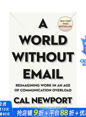 【现货】没有邮件的世界A World Without Email  有效工作法指南 英文原版 个人成长职能提升 职场个人逻辑能力锻炼