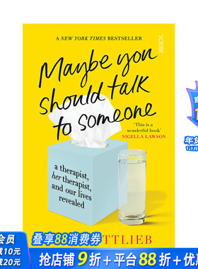 【现货】英文原版 也许你该找个人聊聊 Maybe You Should Talk to Someone 名人传记 正版进口图书画册 善优图书