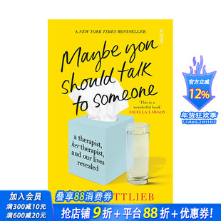 【现货】英文原版 也许你该找个人聊聊 Maybe You Should Talk to Someone 名人传记 正版进口图书画册 善优图书