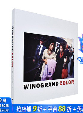 【现货】盖里·维诺格兰德：街头彩色摄影 Garry Winogrand: Winogrand Color 原版英文摄影 正版进口图书