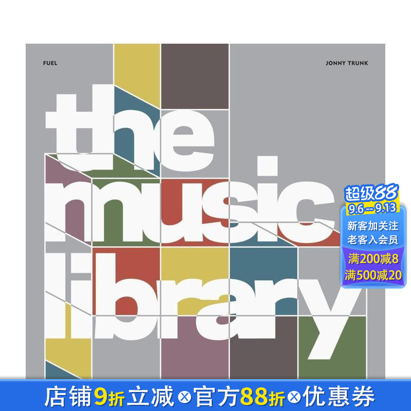 【预售】音乐库:唱片封套设计图录 The Music Library: Revised and Expanded Edition 原版英文音乐 正版进口书