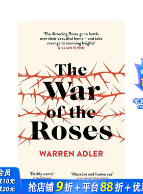 【预售】玫瑰战争 同名影视原著小说 The War of the Roses 黑色喜剧 原版英文文学小说 正版进口书