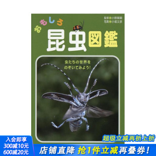 おもしろ昆虫図鑑 趣味昆虫图鉴 原版 日文艺术 进口书 日本正版 预售