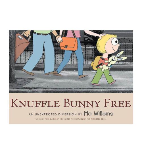 【预售】自由的毛绒兔子：意想不到的转移 Knuffle Bunny Free: An Unexpected Diversion 英文儿童插画故事绘本 进口童书