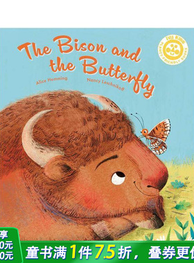 【预售】野牛和蝴蝶：生态系统的故事 The Bison and the Butterfly: An ecosystem story 英文儿童插画科普绘本 进口童书