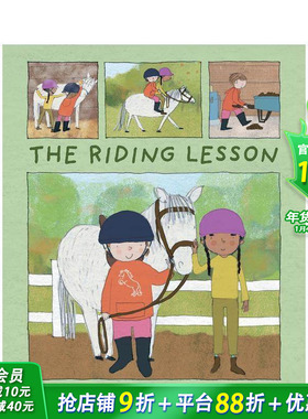 【预售】骑马课 The Riding Lesson 英文儿童插画故事绘本 英语进口童书