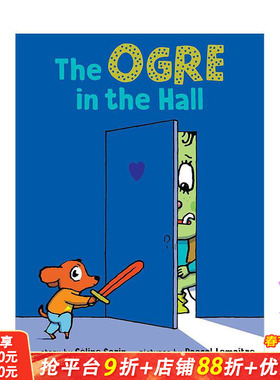 【预售】大厅里的食人魔 The Ogre in the Hall 艺术插画绘本 3岁+原版英文儿童故事 进口童书