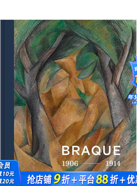 【现货】乔治·布拉克 立体派创造者 Georges Braque 1906 - 1914:Inventor of Cubism 现代艺术绘画画册 英文原版进口