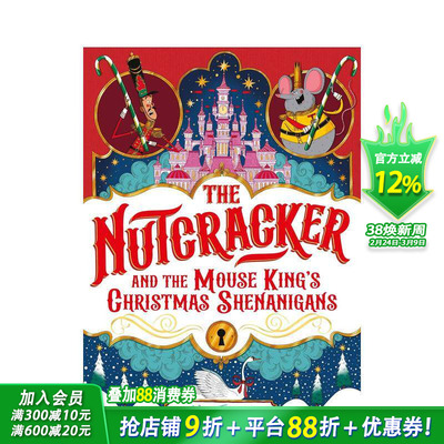 【预售】胡桃夹子 The Nutcracker 英文儿童章节桥梁故事书 英语拓展进口童书