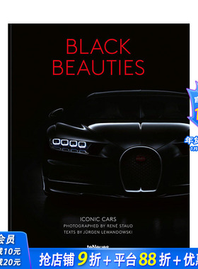 【预售】黑之美：标志性跑车 Black Beauties 原版英文工业产品设计 正版进口书籍画册 善优图书