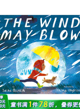 【预售】可能会刮风下雨The Wind May Blow 儿童睡前温馨安心读物亲子阅读 英文原版 3-6岁幼儿英语启蒙早教 图书