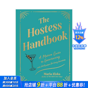 【现货】待客之道  一人一碗食作者Maria Zizka The Hostess Handbook  原版英文餐饮生活美食 正版进口书