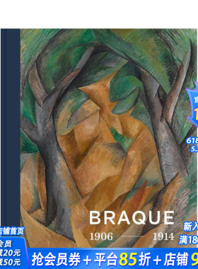 【现货】乔治·布拉克 立体派创造者 Georges Braque 1906 - 1914:Inventor of Cubism 现代艺术绘画画册 英文原版进口