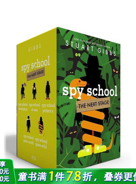 【预售】间谍学校：下一阶段(盒装套装) Spy School the Next Stage (Boxed Set) 英文小说故事 英语拓展阅读进口书