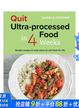 【预售】4周内戒掉超加工食品 Quit Ultra-processed Food in 4 Weeks 原版英文餐饮生活美食 正版进口书