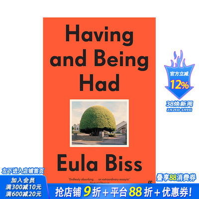 【预售】英文原版 拥有与被拥有 Having and Being Had 英文散文 正版进口书籍 善优图书