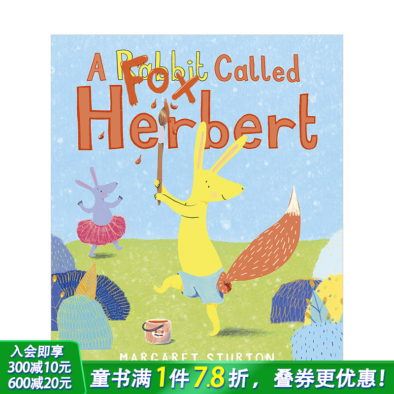 【现货】A Fox Called Herbert 名叫赫伯特的狐狸 英文原版儿童绘本 3-6岁【善优童书】