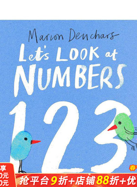 【现货】让我们看看…数字Let‘s Look at... Numbers 0-3岁儿童数字启蒙绘本 英文原版 亲子教育 培养孩子数学兴趣【】