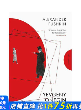 【预售】叶甫盖尼·奥涅金 【Pushkin Press Classics】Yevgeny Onegin  原版英文文学 俄罗斯伟大文学作品之一 正版进口书