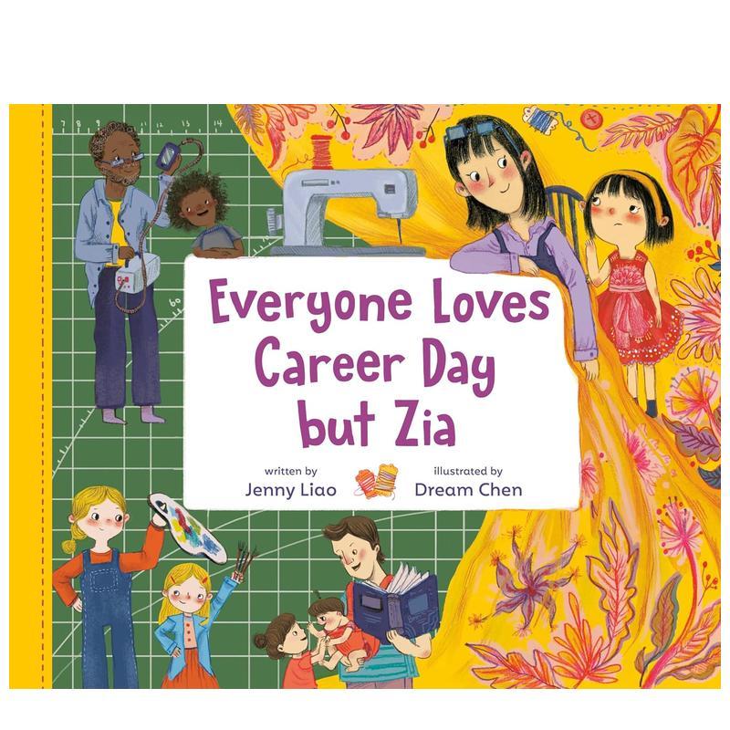 【预售】人人都爱职业日 Everyone Loves Career Day 英文儿童插画故事绘本 进口童书