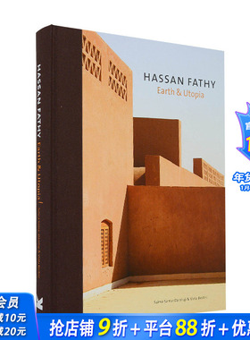 【现货】Hassan Fathy: Earth & Utopia 地球与乌托邦 埃及建筑大师哈桑·法帝作品集