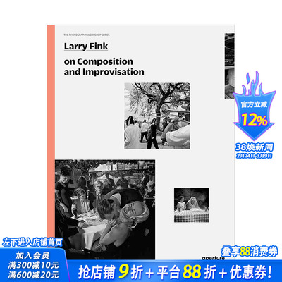 【现货】拉里芬克论摄影的组合与即兴 Larry Fink on Composition and Improvisation: The Photography Workshop Series