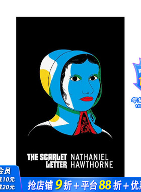 【预售】【复古经典美国哥特小说】红字 霍桑首作 【Vintage American Gothic】The Scarlet Letter 英文文学小说 正版进口图书