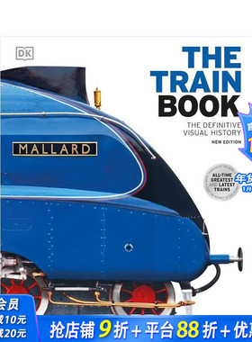 【现货】【DK交通工具指南】火车之书 【DK Definitive Transport Guides】The Train Book 原版英文生活综合 正版进口书
