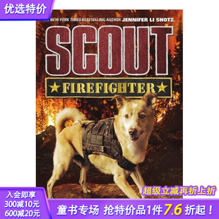 Firefighter 童子军 Shotz 现货 儿童分阶阅读 图书籍进口正版 Scout 英文原版 消防员