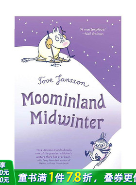 【现货】姆明乐园的隆冬 Moominland Midwinter 英文儿童章节桥梁故事书 英语拓展阅读进口书