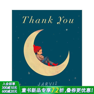 谢谢 英国插画师Jarvis Thank You 进口童书 英文儿童插画故事绘本 现货