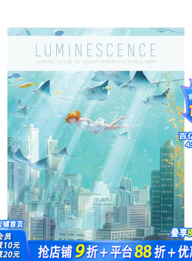 【预售】德国插画师Djamila Knopf艺术插画集 【Art of】Luminescence 治愈系插画 原版英文艺术插画原画设定集 正版进口书