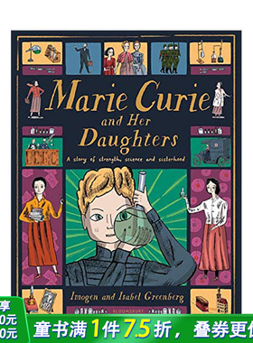 【现货】居里夫人和她的女儿们 Marie Curie and Her Daughters英文原版 儿童绘本【善优童书】