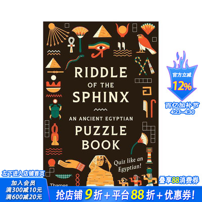 【预售】狮身人面像之谜 The Riddles of the Sphinx 原版英文人文历史 正版进口书